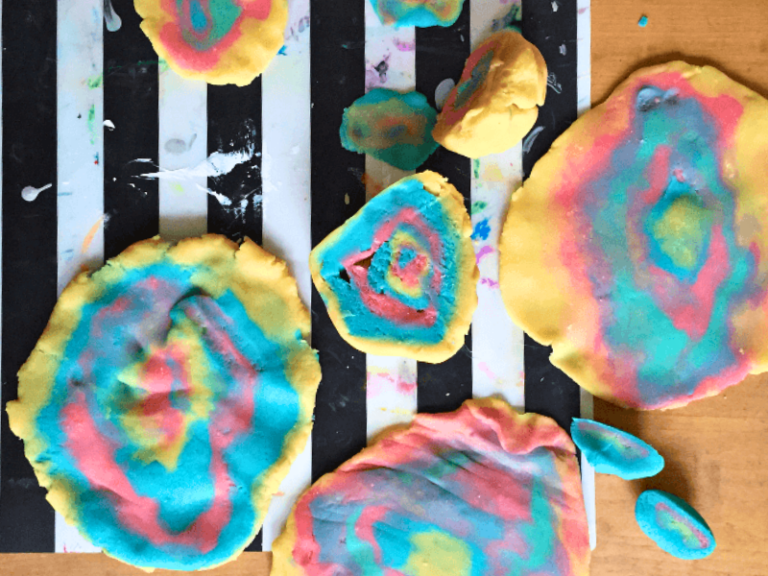 mandala playdough fun