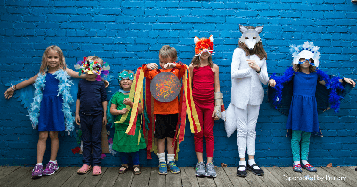 A Costume Making Party For Kids DIY Costumes Made With Kids Clothing