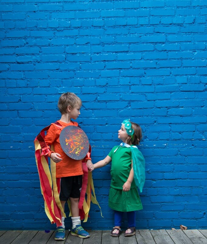 DIY Costumes for Kids - Comet and Fairy