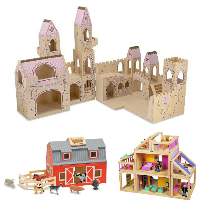 Best Open Ended Toys for Kids - Dollhouse Play