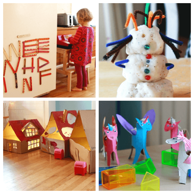 Best Open Ended Toys for Kids - Homemade