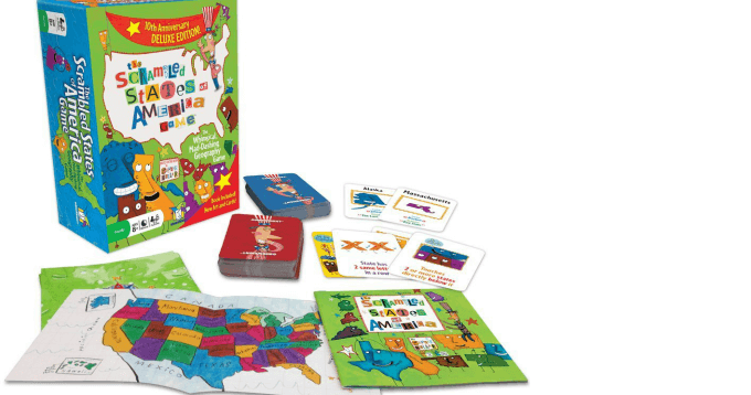 The Best Kids Games - The Scrambled States of America
