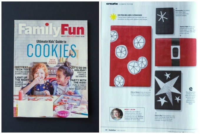 DIY Gift Wrap with Office Supplies - FamilyFun Magazine