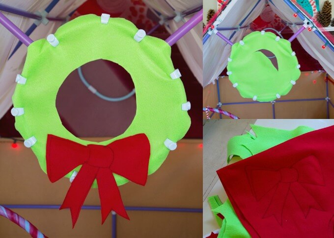 How to Make a Felt Wreath with Fort Magic