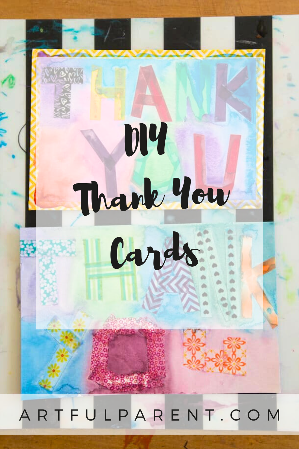 DIY Thank You Cards for Kids