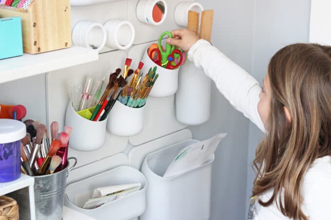 Kids Art Space - Make it easily accessible