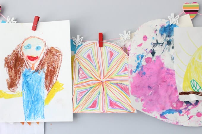 Kids Art Space - Let kids display their work
