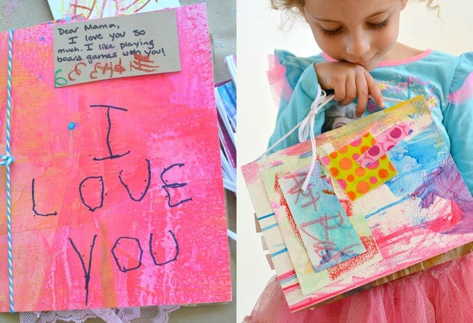 Kids Art Book valentine craft ideas