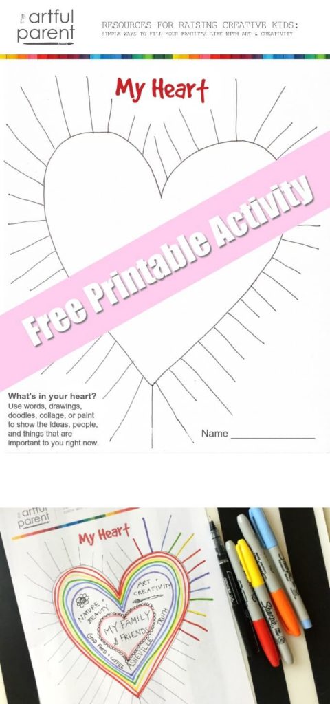Free Valentine Activity Printable for Kids