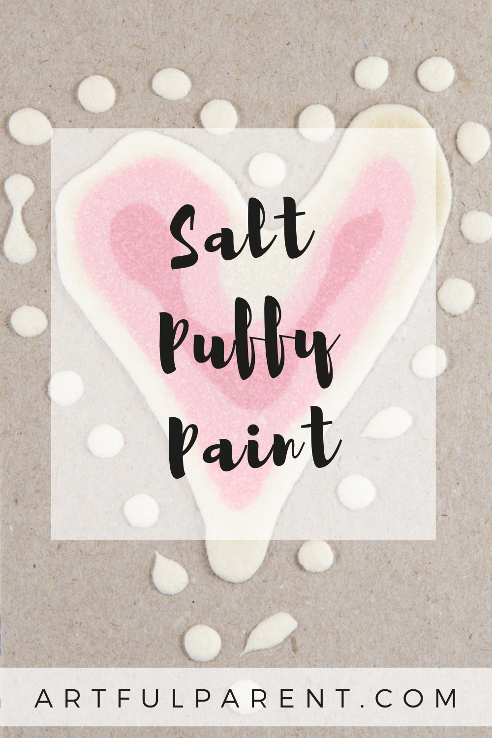 How to Make Salt Puffy Paint