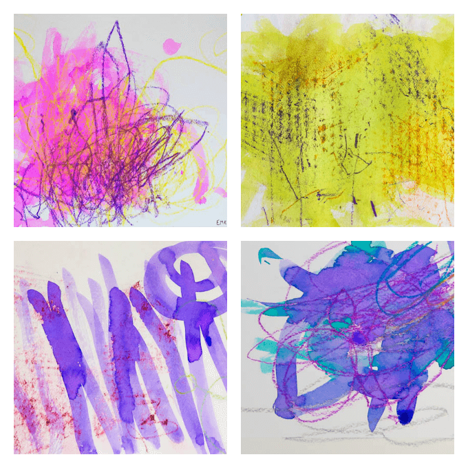 Try This Simple And Fun Watercolor Resist Art With Young Children
