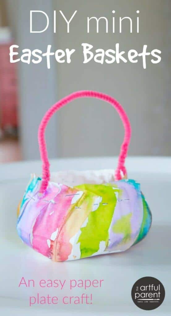 DIY Mini Easter Baskets - A Sweet & Simple Easter Craft to Make with ...