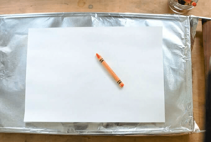 melted crayon art materials