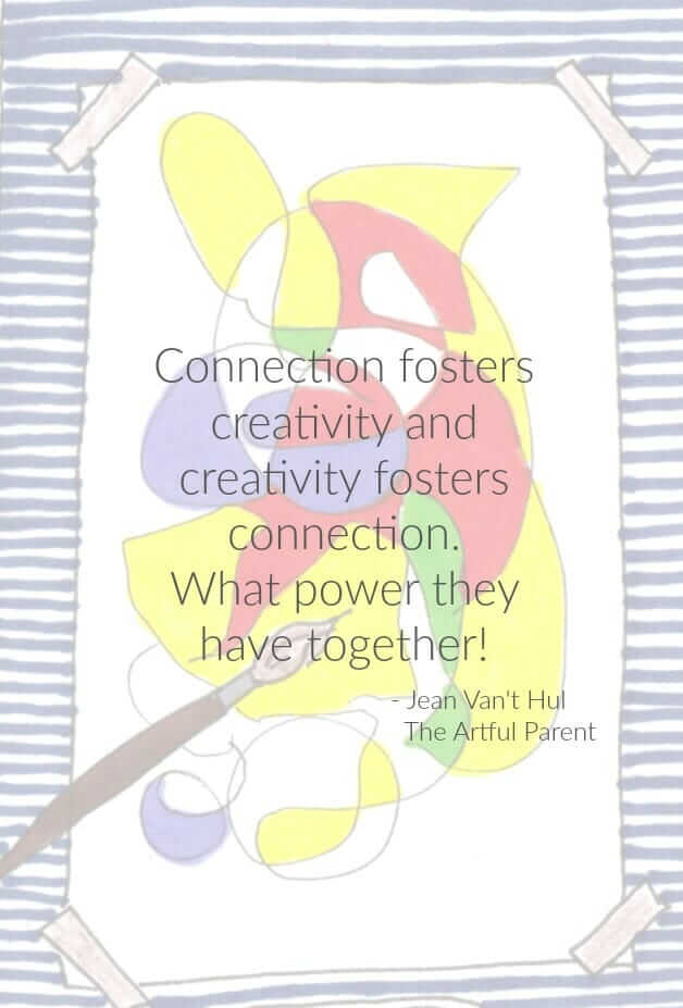 Connecting Through Creativity Quote