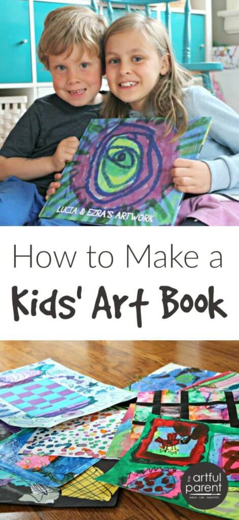 How to Make a Kids Art Book with PlumPrint