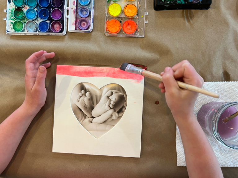 painting a frame