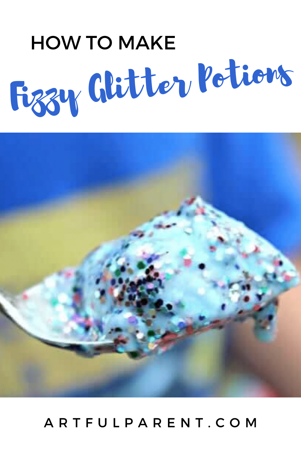 Fizzy Glitter Potions - pinterest