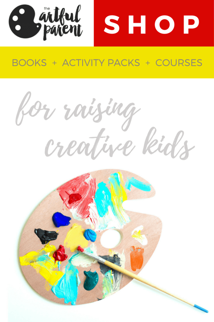 The Artful Parent Shop and Products with Books, Courses, and Activity Packs