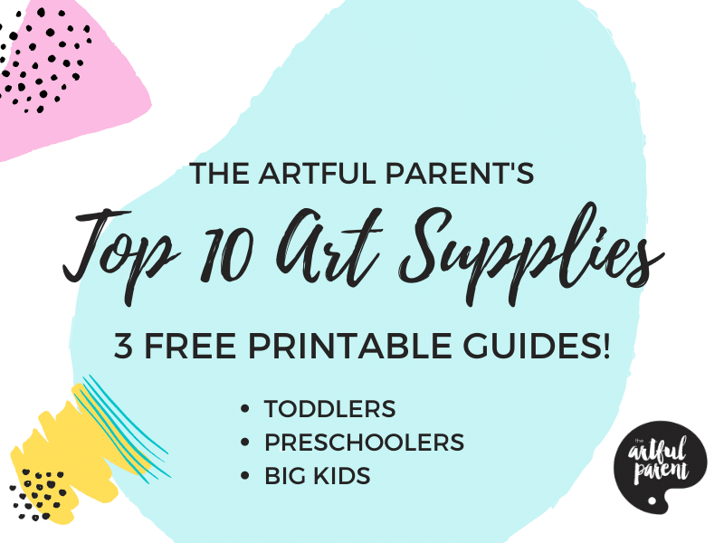 art supplies printables featured image
