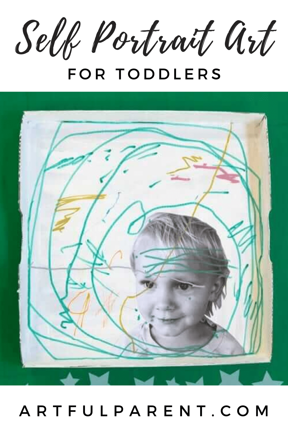 self portrait toddlers pin