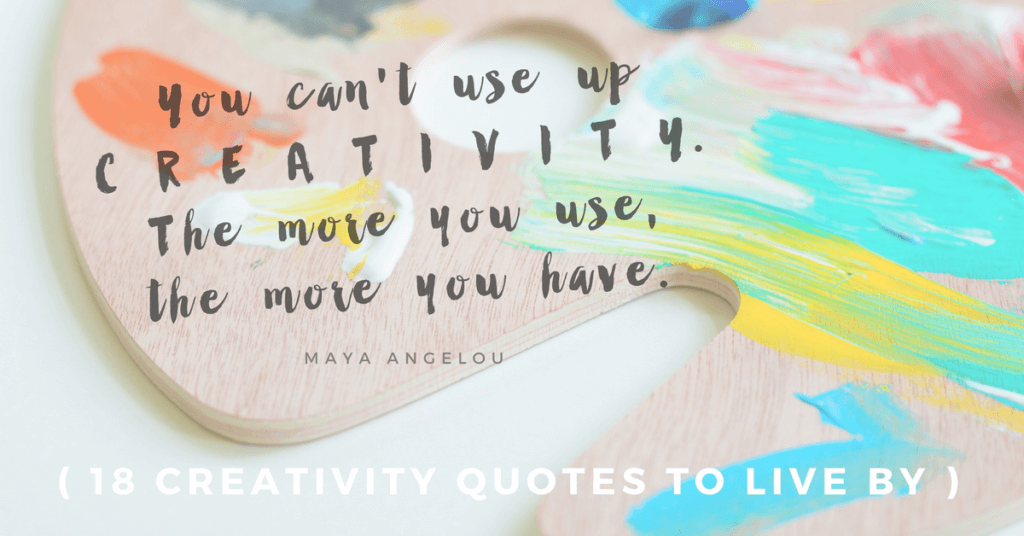 18 Creativity Quotes - Inspirational Quotes to Live By for 