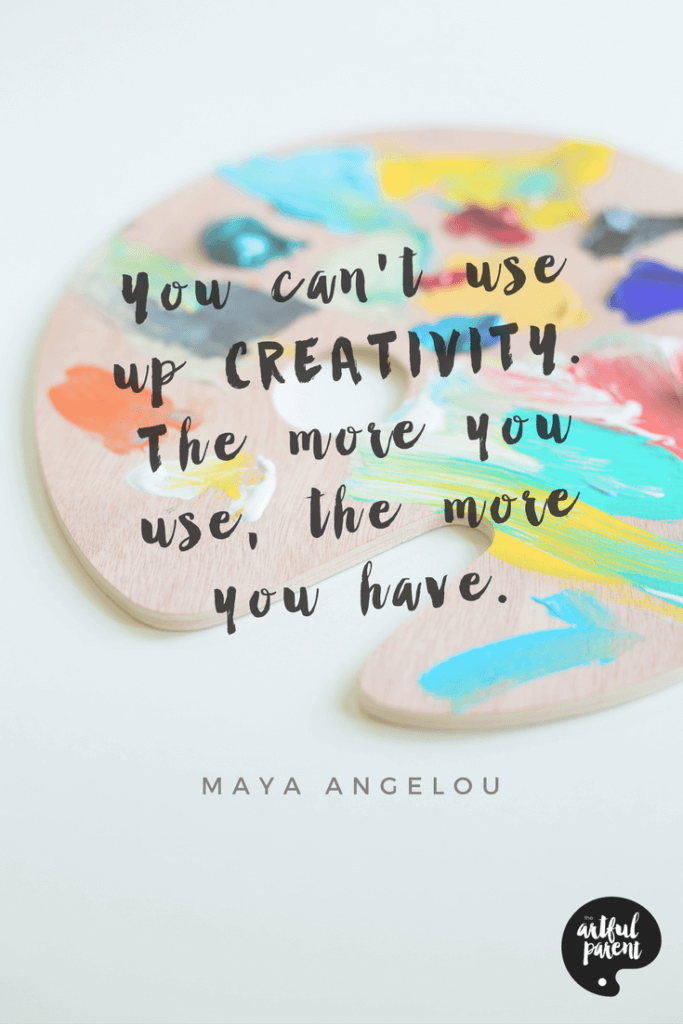 Creativity Quote by Maya Angelou