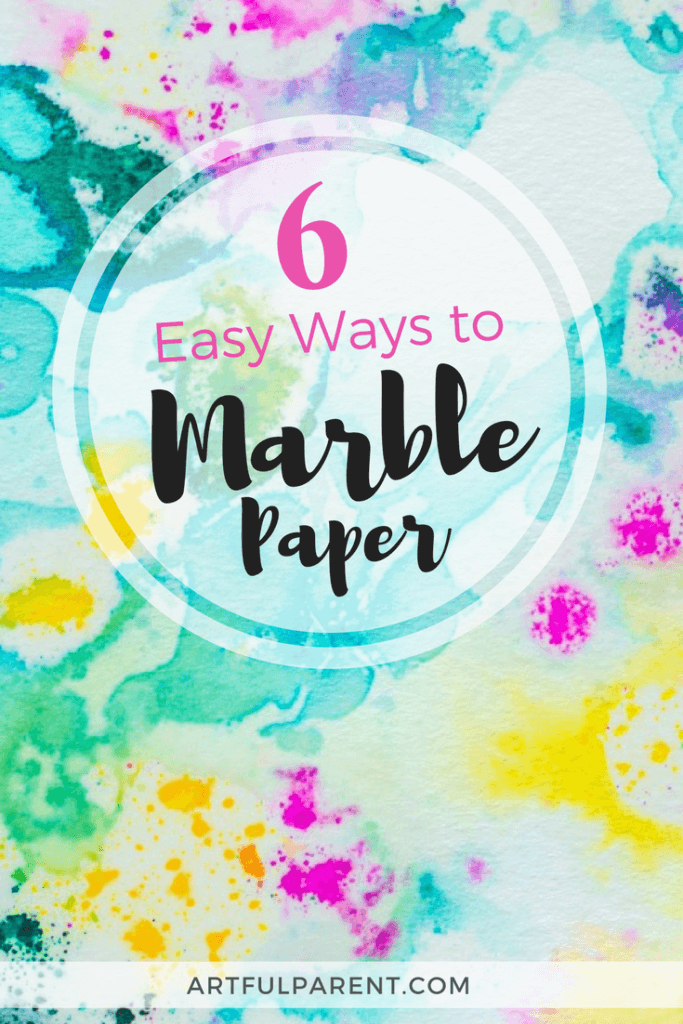 How to Marble Paper - 6 Easy Ways for All Ages