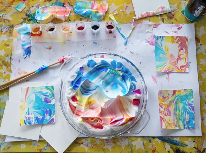 How To Marble Paper With 6 Easy Marbling Techniques For Kids