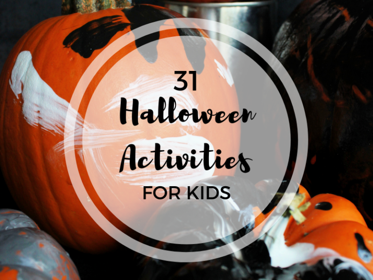 31 Days of Halloween Activities for Kids (with Free Printable!)