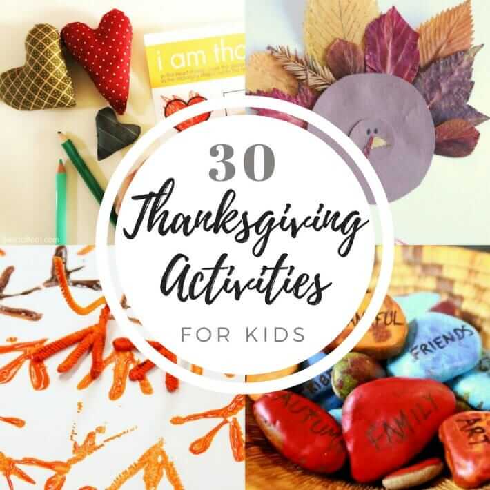 30 Thanksgiving Activities for Kids
