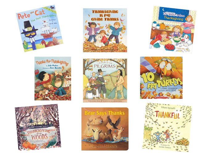 Thanksgiving Activities for Kids books
