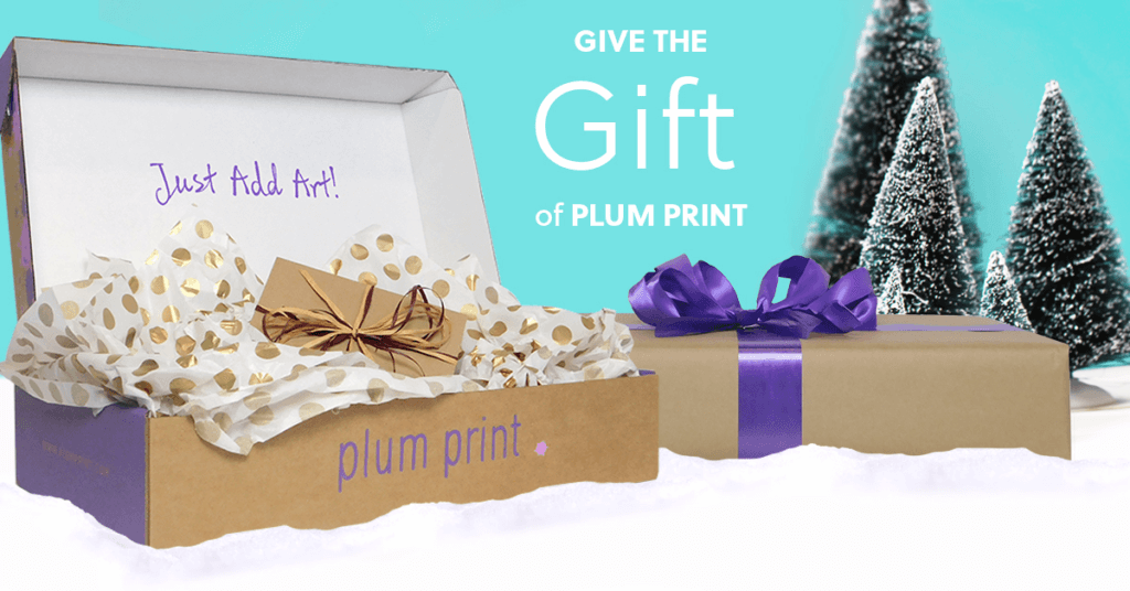 Plum Print Christmas giveaway – bound book of kids artwork