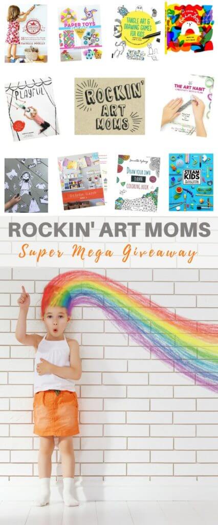 Rockin' Art Moms Super Mega Giveaway Package