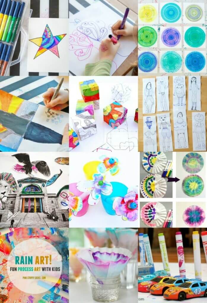 Marker Art Ideas For Kids - 12 Creative Activities To Do With Markers