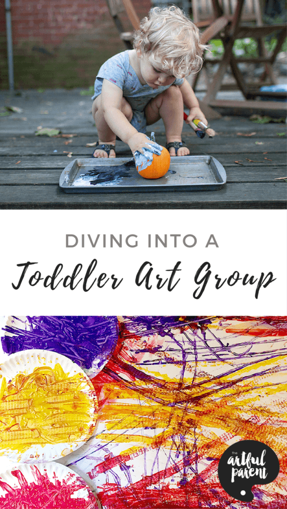Thinking about starting a toddler art group? Read about my experience starting and running a regular art group for toddlers. Plus I share information to help you start hosting your own art group!