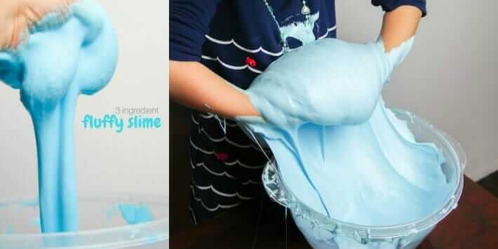 5 Fun Fluffy Slime Recipes - 3 Ingredient Fluffy Slime with no borax