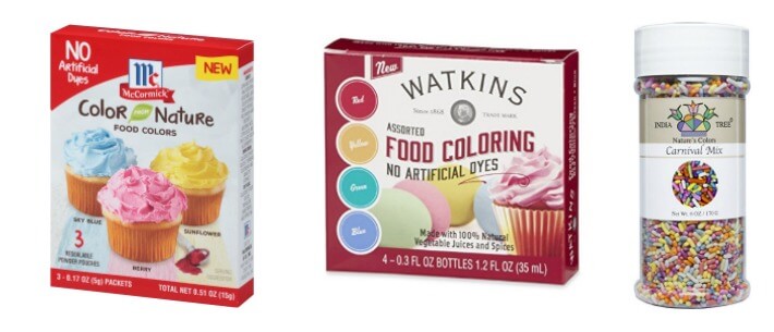 Nature Food Coloring Alternatives