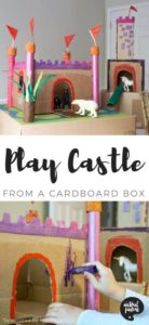 How to Make a Cardboard Castle for Hours of Pretend Play