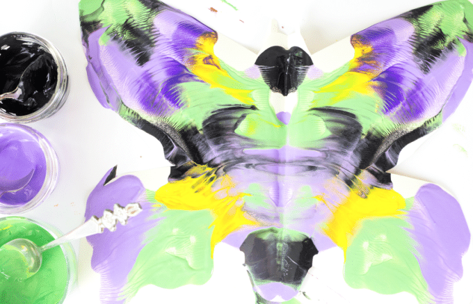 Butterfly Symmetry Paintings