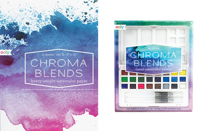 Chroma Blends Watercolor Paint & Paper