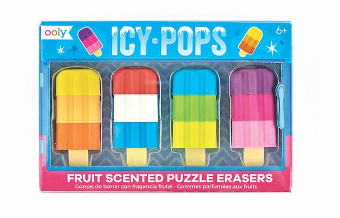 Icy Pops Eraser Set