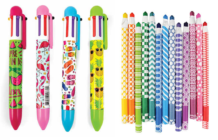 Summer Fun Click Pens & Color Appeal Crayons