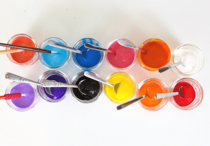 butterfly painting paints