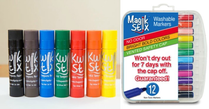 Kwik Stix Paint Sticks and Magic Stix Markers for Kids