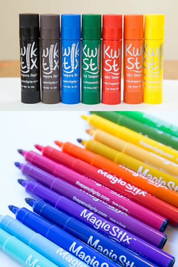 Kwik Stix Paint Sticks and Magic Stix Markers for Kids