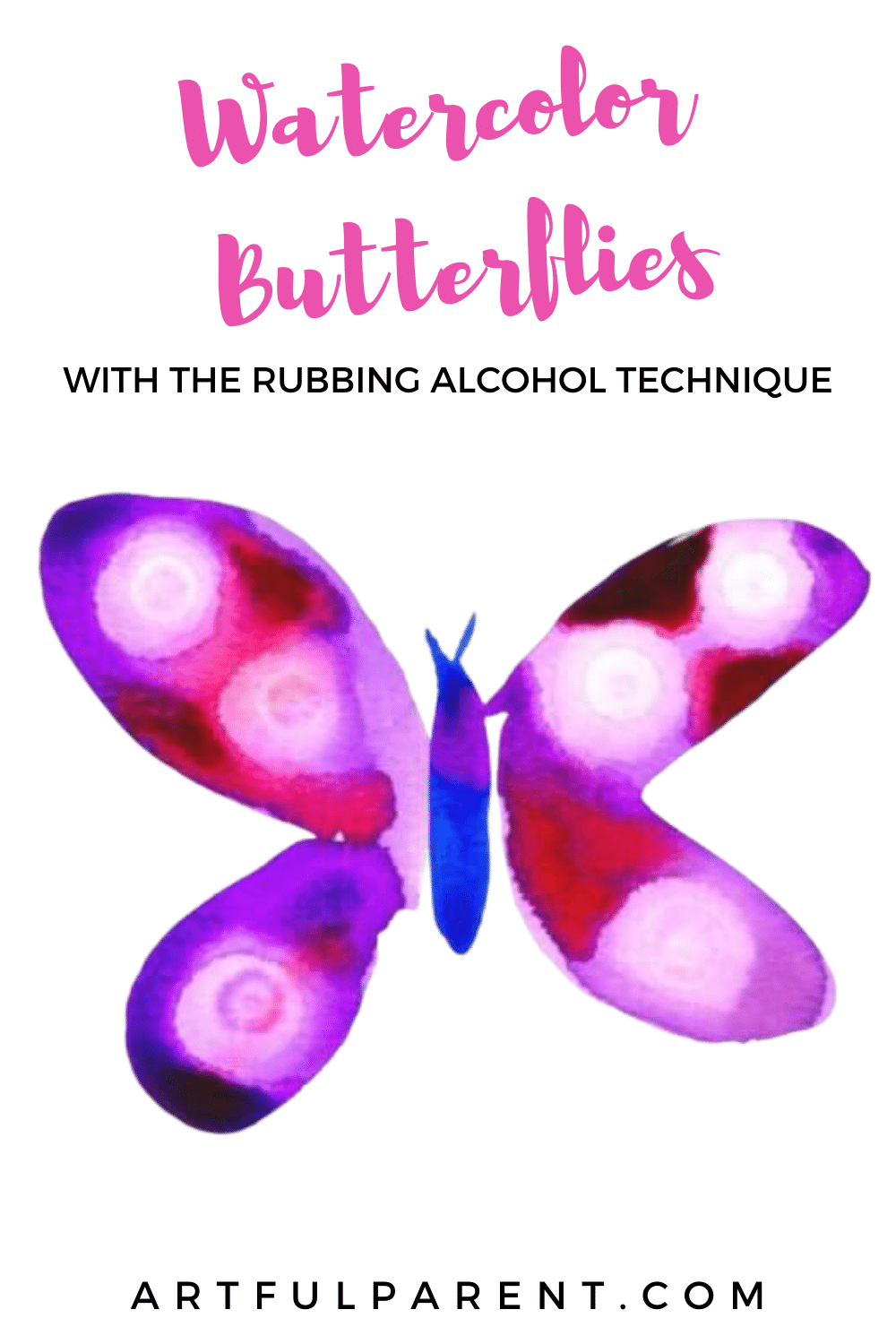 Watercolor butterflies - pinterest