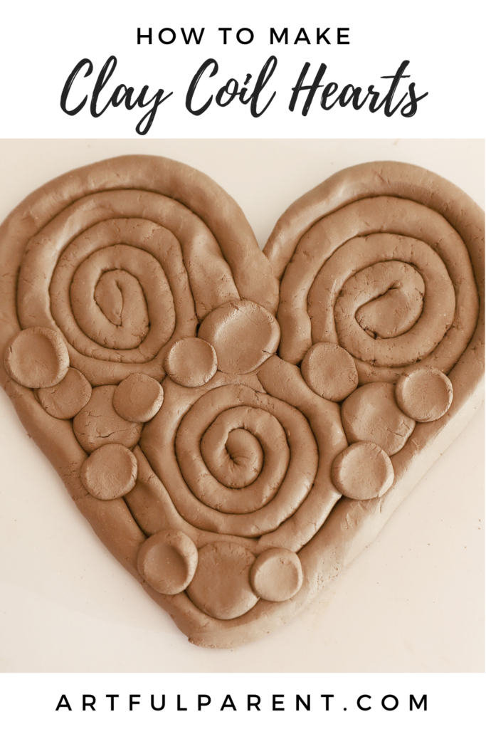 How to Make Clay Coil Hearts