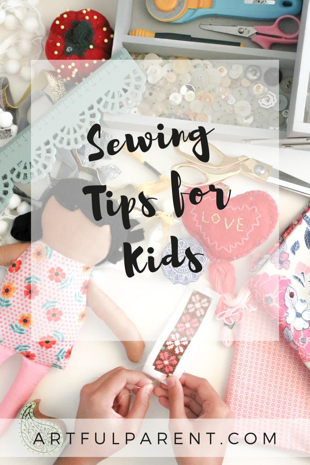 5 Tips to Teach Sewing to Kids