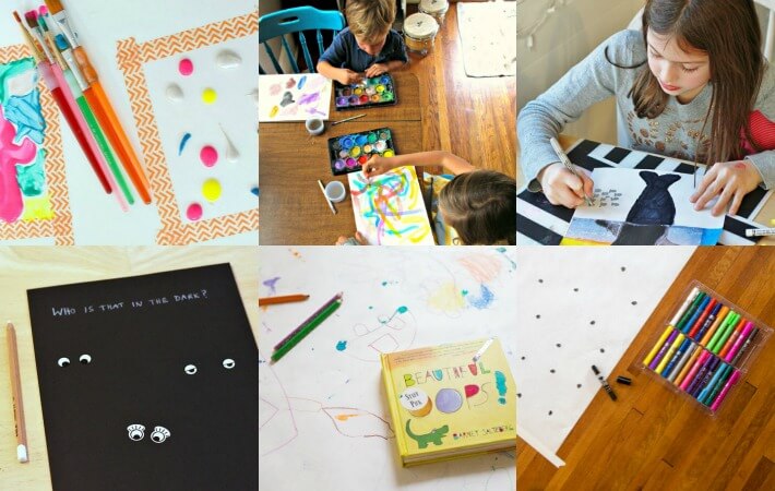 13 Art Prompts for Kids to Foster Creativity