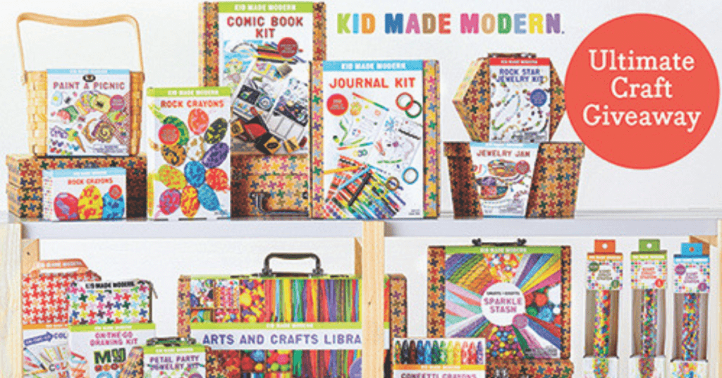 Art & Craft Kits by Kid Made Modern (+ Holiday Giveaway)